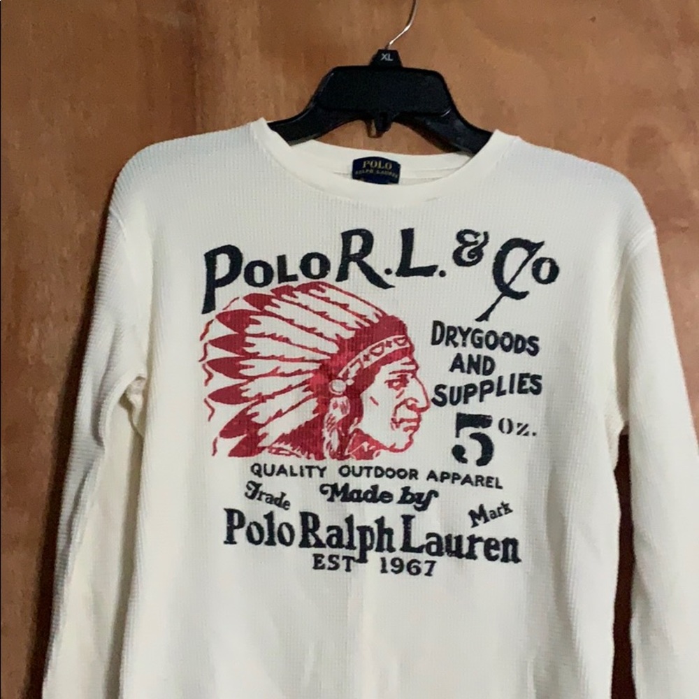 Boys long sleeve polo shirt